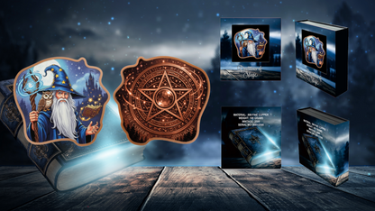 In Stock! 100 Gram Practitioner of Magic Colorized Copper in Display Box