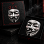 Guy Fawkes 3 AVDP oz .999 Fine Copper Collector Mask