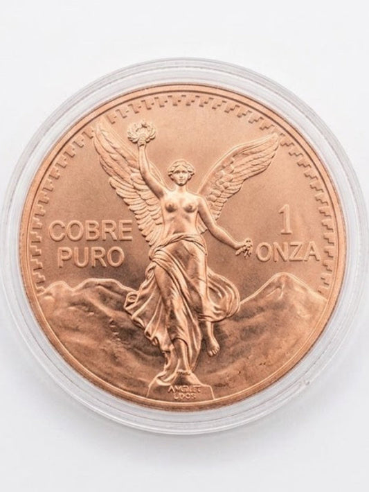 In Stock! Intaglio Mint Vintage Libertad Tribute 1 oz Copper Round (03/13)