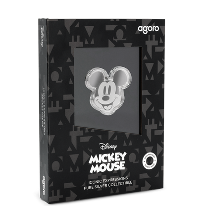 In Stock! 2026 Niue Disney Iconic Expressions - Mickey Mouse 1/2 oz Silver Coin