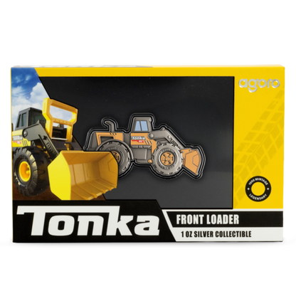 In Stock! 2026 Niue Hasbro Tonka Trucks Front Loader 1 oz Silver Coin