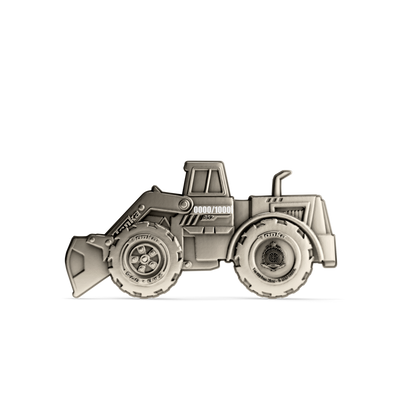 In Stock! 2026 Niue Hasbro Tonka Trucks Front Loader 1 oz Silver Coin