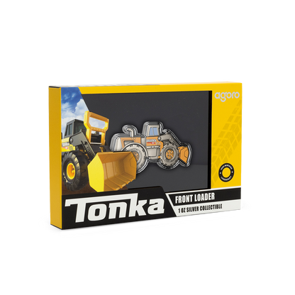 In Stock! 2026 Niue Hasbro Tonka Trucks Front Loader 1 oz Silver Coin