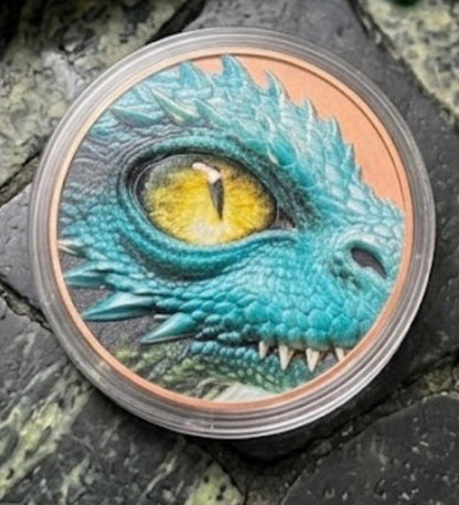 In Stock! 2026 Dragon Flight 5oz .999 Fine Copper in Capsule