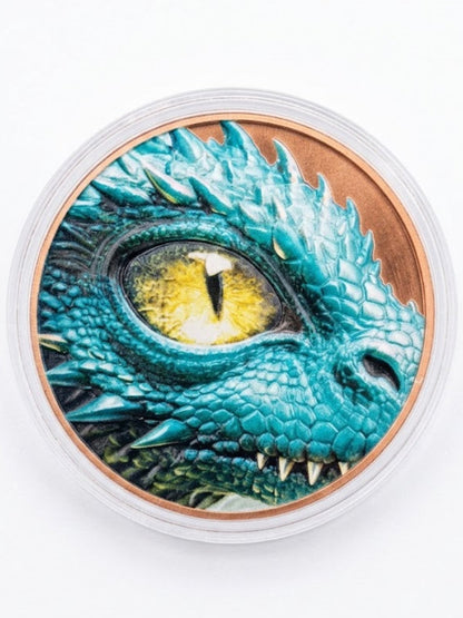 In Stock! 2026 Dragon Flight 5oz .999 Fine Copper in Capsule