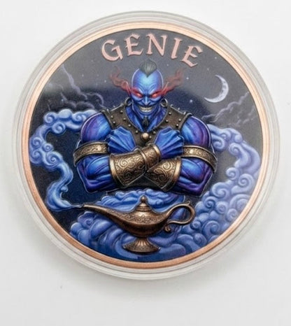 In Stock! 5oz Genie Government Backed Copper Coin