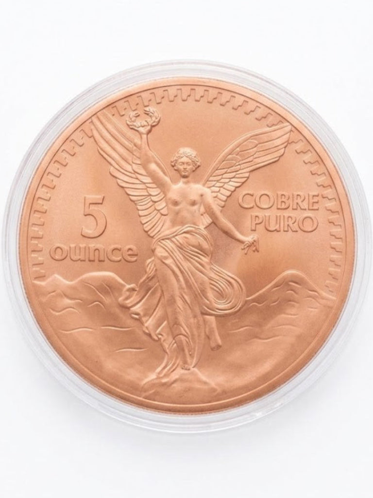In Stock! OVERSIZED 5oz Copper LIBERTAD TRIBUTE