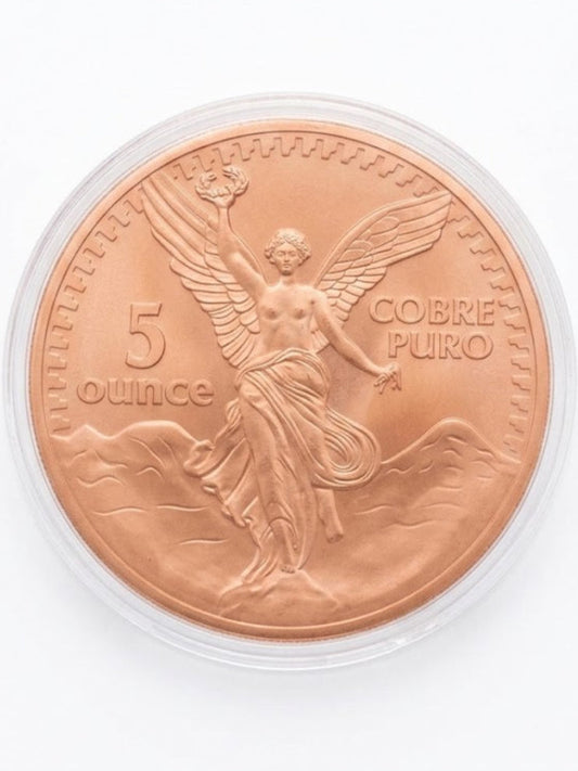 In Stock! OVERSIZED 5oz Copper LIBERTAD TRIBUTE