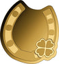 In Stock! Chad Lucky Horse Shoe 1/1000 oz Gold Coin in Box