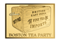 In Stock! Boston Tea Party  1/1000 oz Gold Medal in Card  (25,000 Mintage)