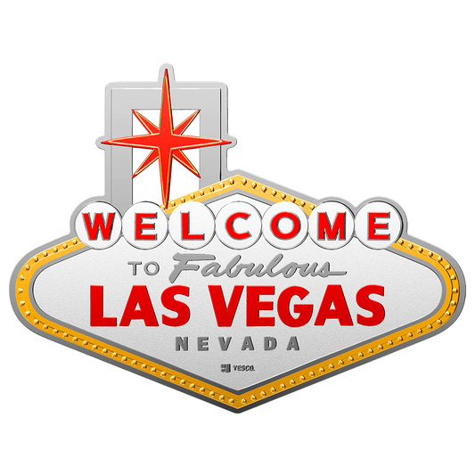 In Stock! 2026 Niue Welcome to Las Vegas Sign 2 oz Silver Coin (777 Mintage)