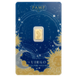 Pamp Suisse 2026 Zodiac Series Virgo 1/2 Gram Gold Bar in Assay Card (3000 Mintage)