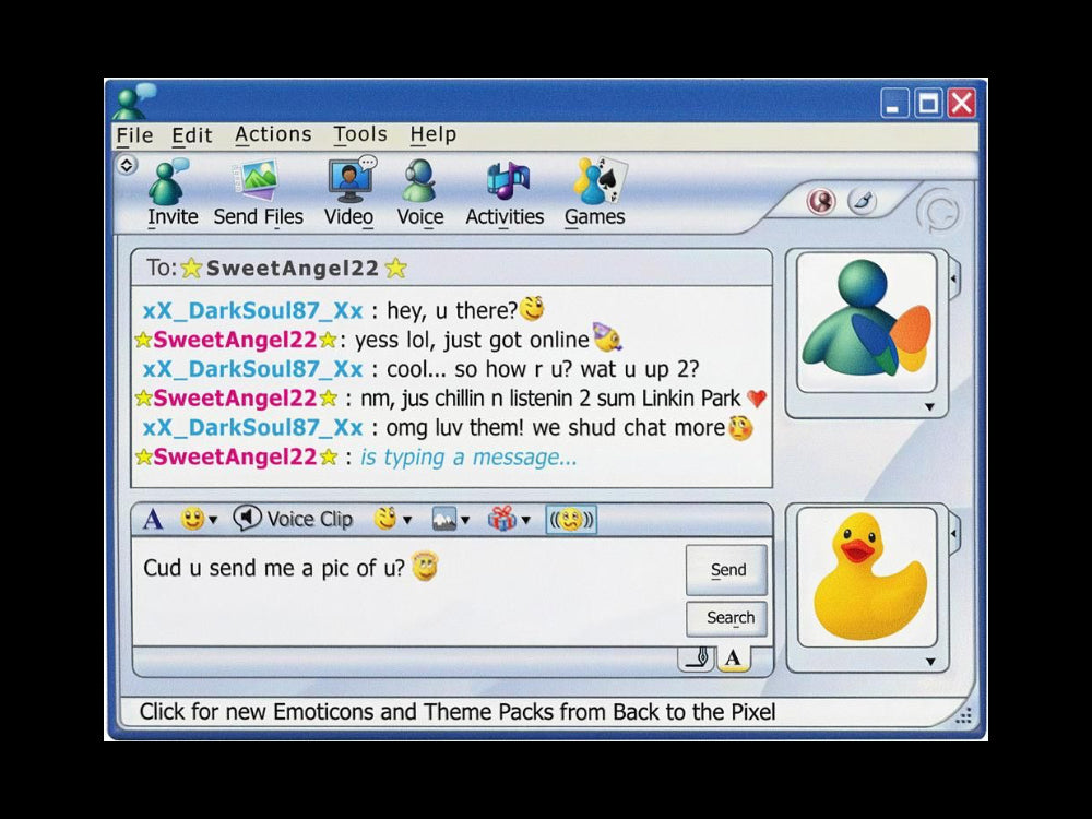 2026 Niue Back to the Pixel - MSN Messenger 2 oz Silver Coin (01/14)