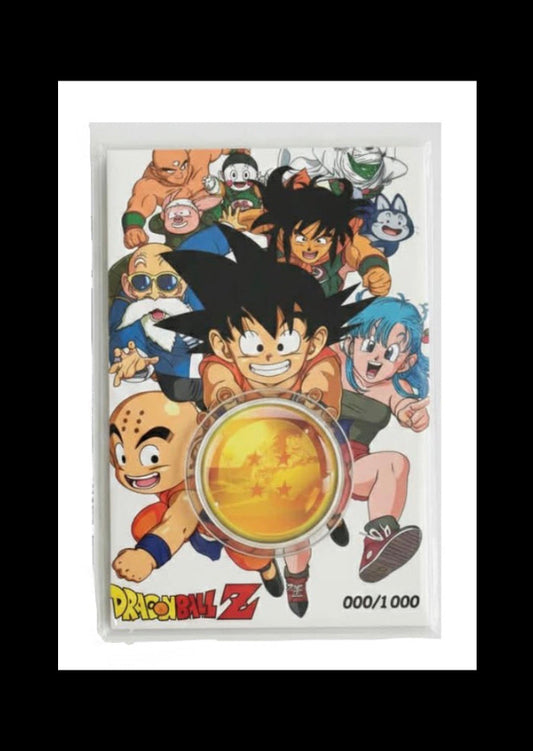In Stock! 2026 DBZ Commemorative 1 oz Colorized Silver Art Medal in Display card (1000 Mintage)