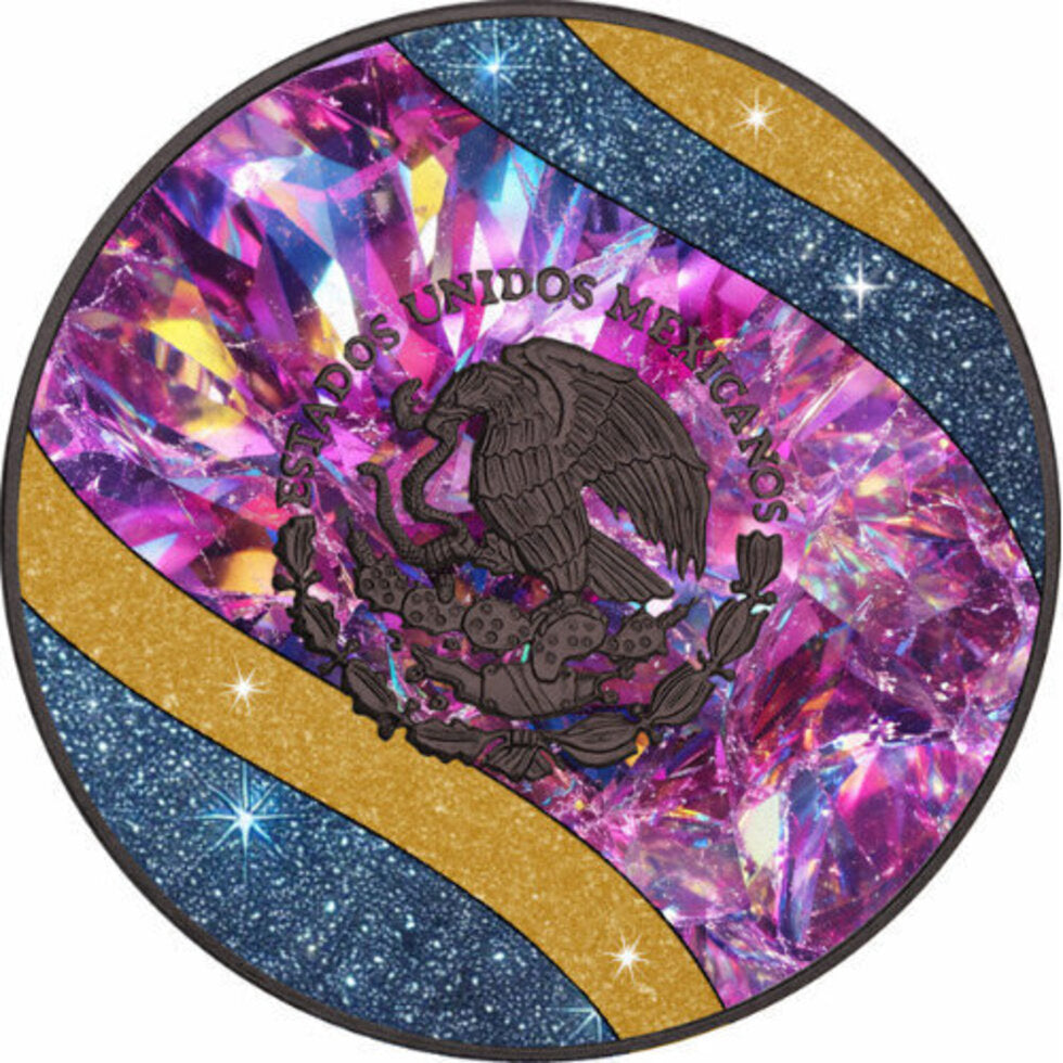 2024 Mexico Libertad Celestial Prism Edition 1 oz Silver Coin (01/13) 100 mintage!