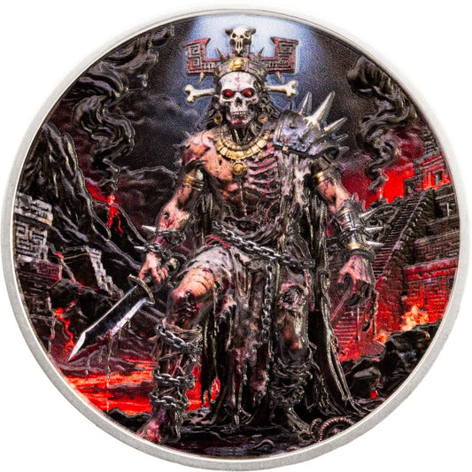 2026 Liberia Aztec Heritage - Xipe Totec UHR 2 oz Silver Coin (05/29)
