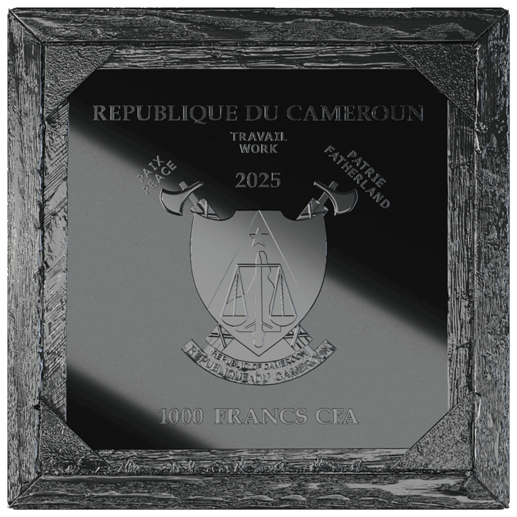 2025 Cameroon Pieter Claesz Memento Mori 1 oz Silver Coin (01/15)