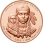 2026 Sioux Nation Sacagawea 5 oz Copper Coin (06/05)