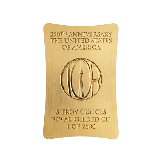 Toromint! Founder's Collection - 250th Anniversary U.S. Constitution Gold Gilded 10 oz Copper Medal