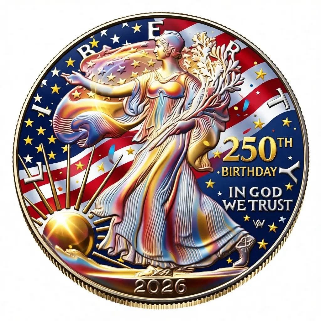 2026 ASE 250 Years Birthday 1 oz .999 Silver