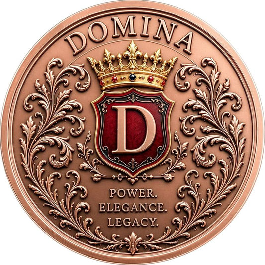 Domina Woman Perfection Colorized 1 oz Copper Round (06/19)