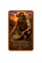 5oz Wild West Prospector Colorized Copper in Capsule