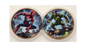 2 x 1 oz Spiderman Vs Green Goblin .999 Copper Medal in Infinity Capsule