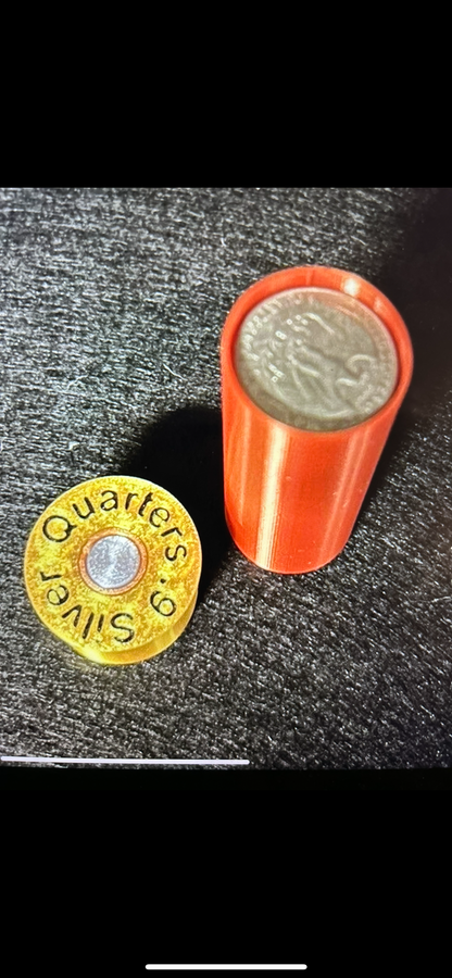 Shotgun Shell -Holds 90% Constitutional Quarters and More!