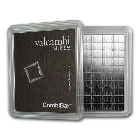 One-Day Only! Estimate: Valcambi Combi bar 100x1g Silver in Assay