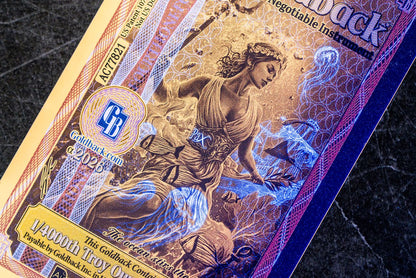 NEW Florida Goldback 1/4 - Contains 1/4000 oz of .999 fine gold