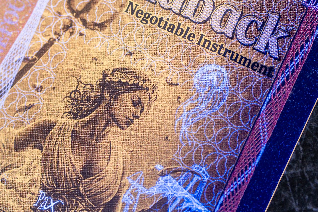 NEW Florida Goldback 1/4 - Contains 1/4000 oz of .999 fine gold