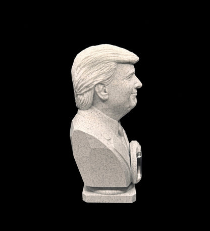DONALD TRUMP 1 oz COIN HOLDER STATUE!