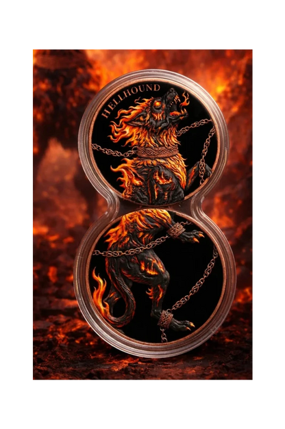 2026 2oz Hell Hound Infinity Capsule .999 Copper