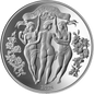 In Stock! 2025 Cameroon Three Graces BU Edition 1 oz Silver Coin