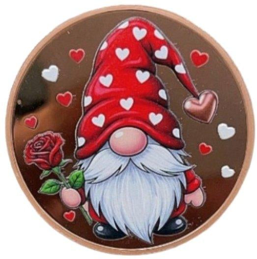 In Stock! Gnomeo Proof - 1 oz Colorized Copper Art Round (25000 Mintage)