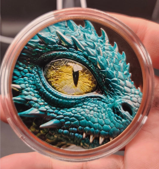 In Stock! 2026 Dragon Flight 5oz .999 Fine Copper in Capsule