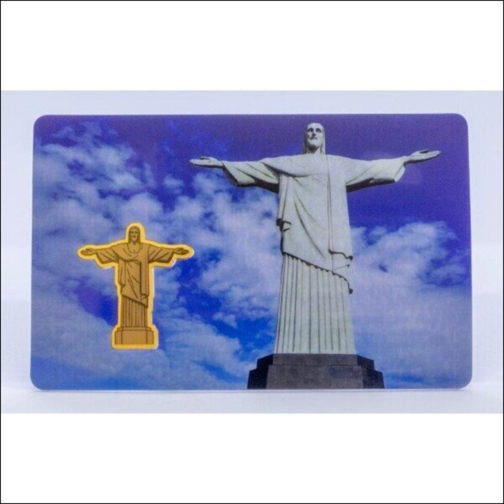 In Stock! 2026 Liberia Christ the Redeemer 1/1000 oz Gold Coin in Card