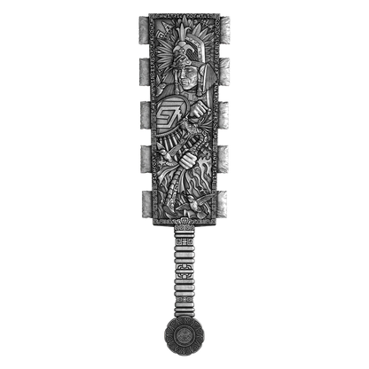 2026 Samoa Huitzilopochtli's Macuahuitl Shaped 2 oz Silver Coin (07/13)