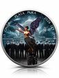 In Stock! 2024 Mexico Libertad - Black Holo Series #3 Last Release - Dark Secrets Libertad 1 oz Silver (299 mintage)