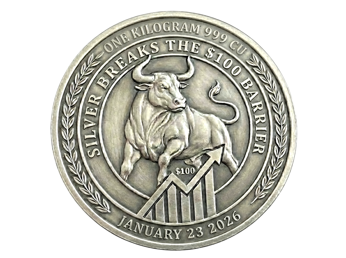 In Stock! 2026 Silver Breaks $100 Bull Market 1 Kilo Copper