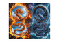 In Stock! 2026 Chinese Dragons Day & Night Edition .999 Fine Copper Infinity Medals