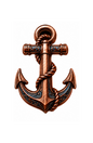 100 Gram Anchor of Strength Colorized Copper in Display Box