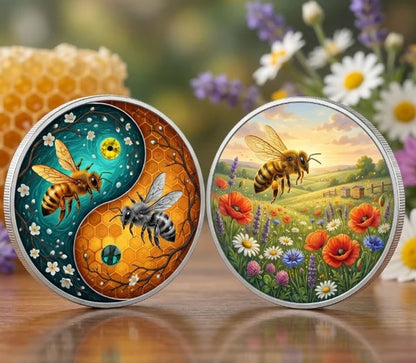 In Stock! 2026 Ultimate Honeybees 1oz bi-metal .999 Copper with Crystals