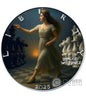 In Stock! QUEEN OF CHESS 1 Oz Silver Coin 1$ USA 2025