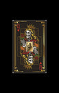 In Stock! 2025 Gabon Playing Cards Queen of Hearts 1/1000 oz Gold in Card (5,000 Mintage)