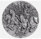 In Stock! 2018 Niue Bellona Roman Gods 2 oz Antique finish Silver Coin