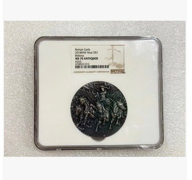 In Stock! 2018 Niue Bellona Roman Gods 2 oz Antique finish Silver Coin