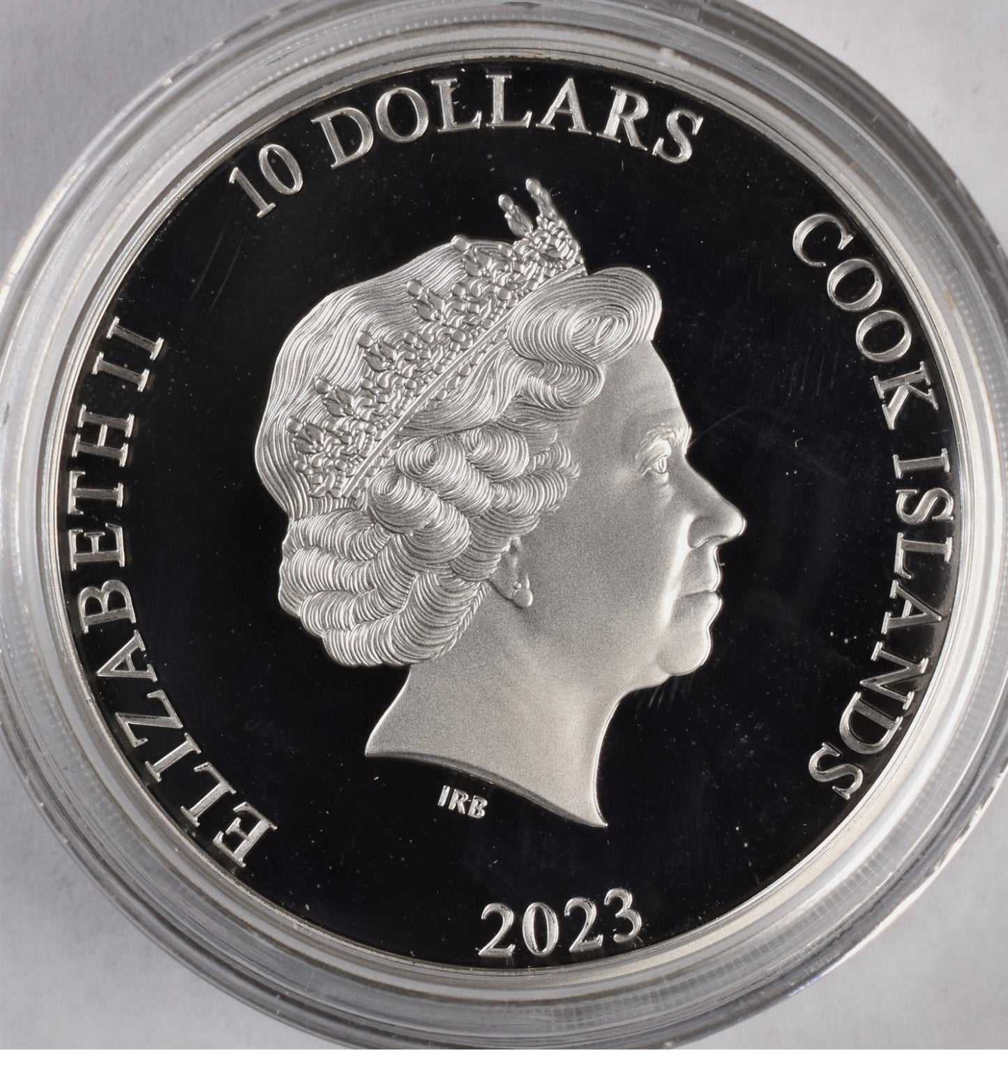 HALF DOME Mountains 2 Oz Silver Coin 10$ Cook Islands 2023