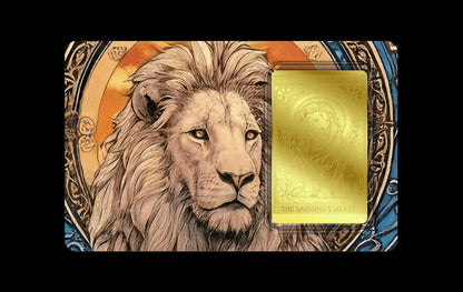 In Stock! 2026 Liberia The Savanna’s Heart 1/200 oz .9999 Gold Coin in Card