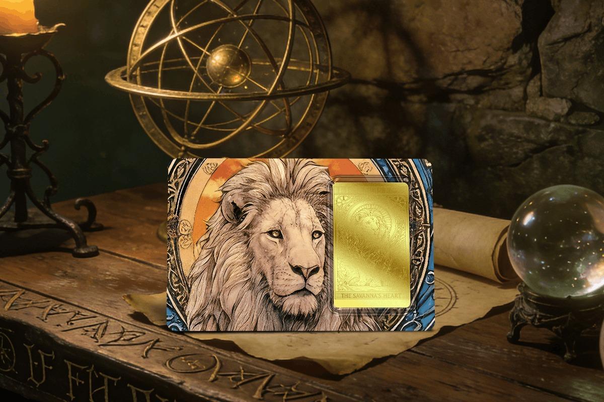 In Stock! 2026 Liberia The Savanna’s Heart 1/200 oz .9999 Gold Coin in Card